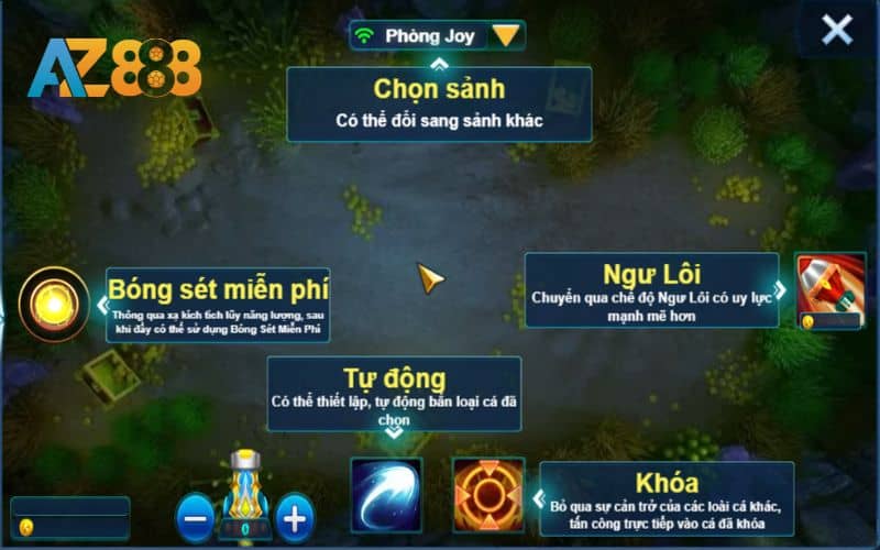 Giao diện trò chơi Đánh Cá Vui Vẻ Giao diện trò chơi Đánh Cá Vui Vẻ