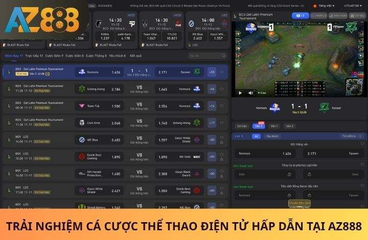 Giới thiệu về E-Sports AZ888 Giới thiệu về E-Sports AZ888