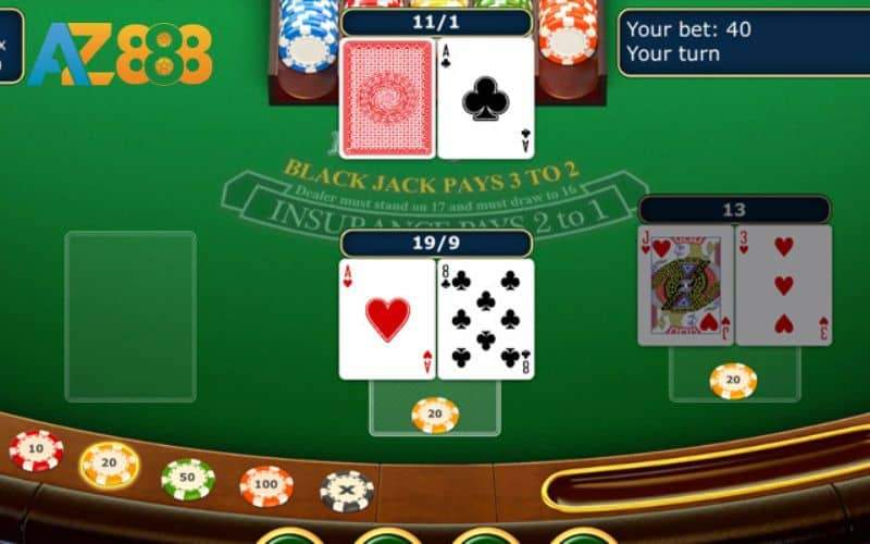 Giao diện chơi bài xì dách online tại AZ888 Giao diện chơi bài xì dách online tại AZ888